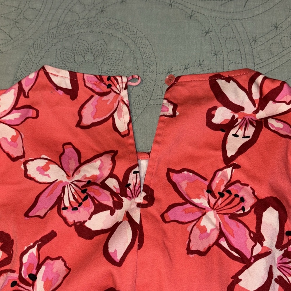 Kate Spade Skirt the Rules 140/10Years Floral Drop Skirt Dress - Picture 11 of 14